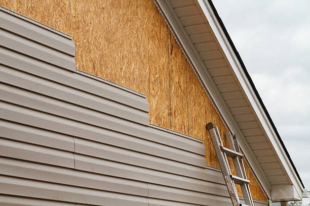 Professional Vinyl Siding technician working in Ona, FL